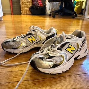 New Balance 530 retro silver/ yellow